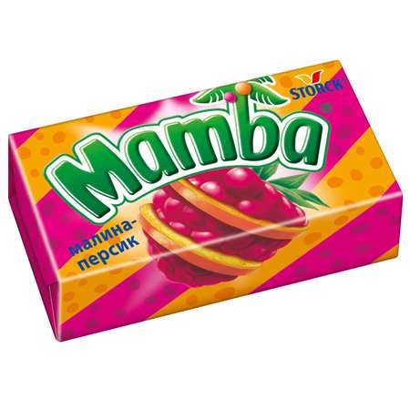 Конфета MAMBA жевательная 2в1 26,5г в ассортименте