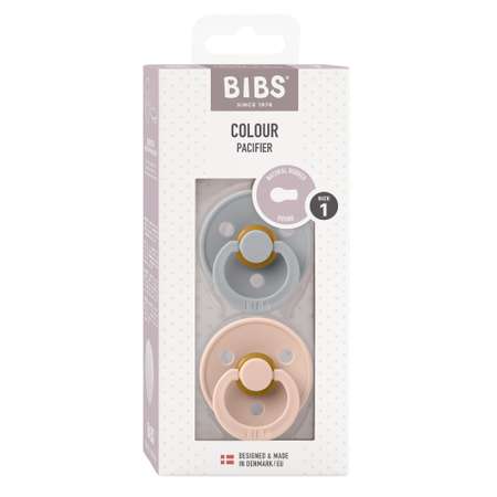 Пустышка BIBS каучук от 0 мес. 2 шт.