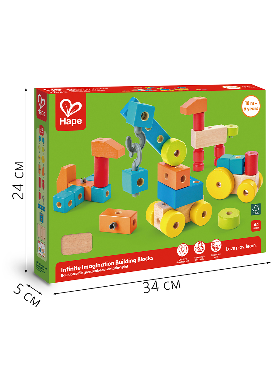 Конструктор Hape 38 дет. - фото 15