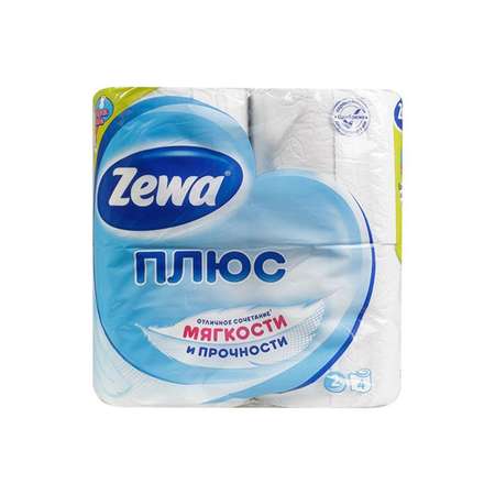 Туалетная бумага Zewa 4 шт.