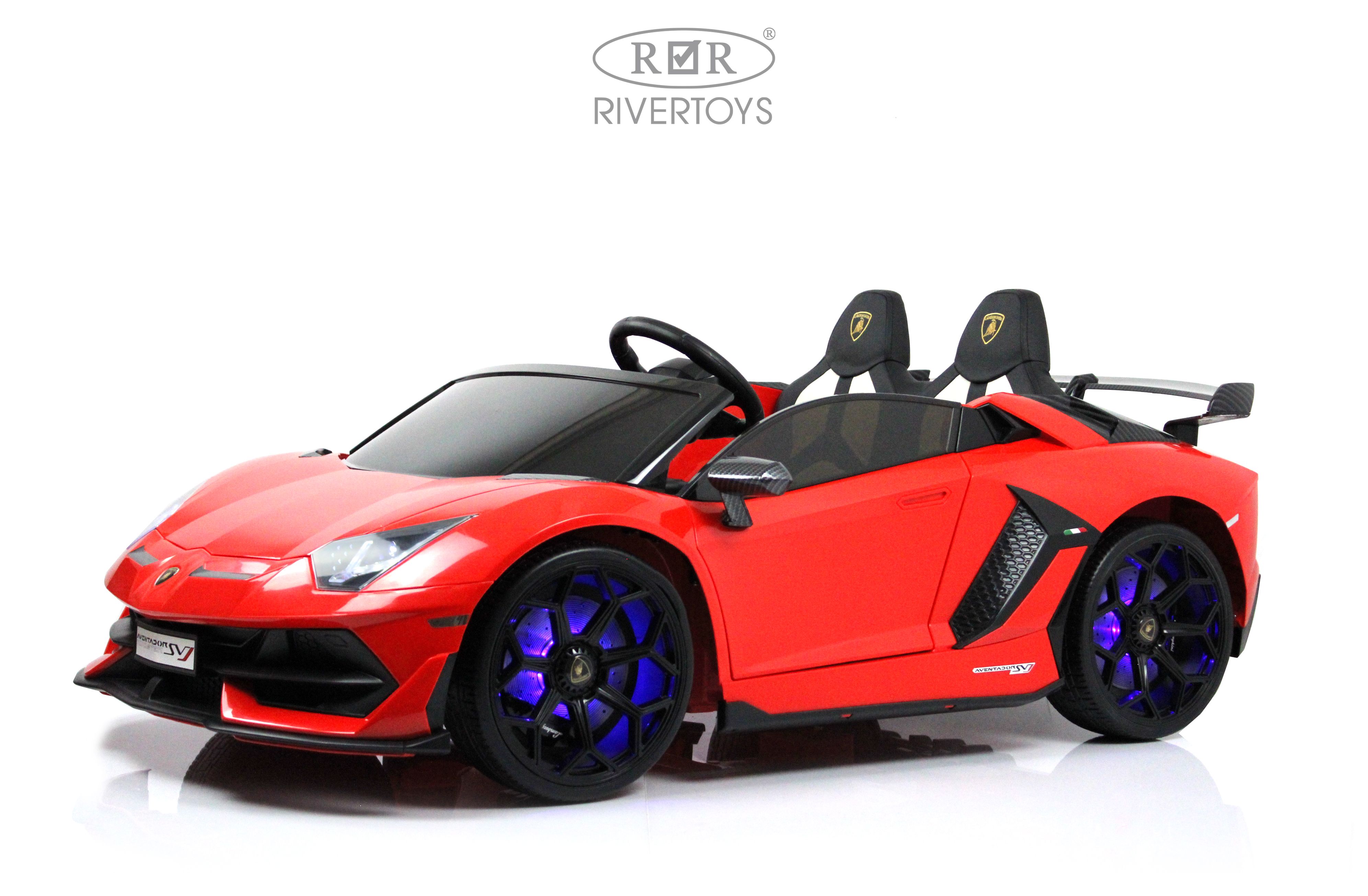 Электромобиль RIVERTOYS A111MP-RED С пультом ДУ - фото 27