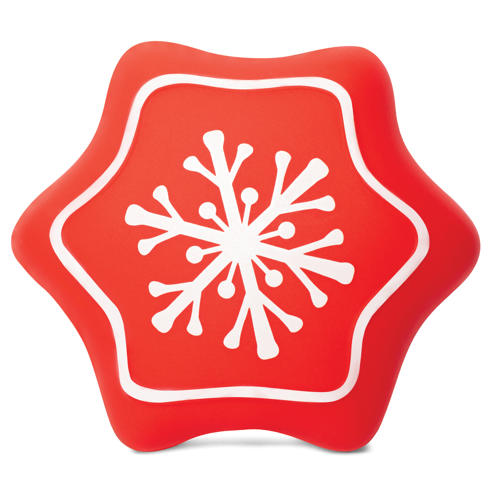 Игрушка для собак Triol New Year Снежинка 8.5см - фото 1