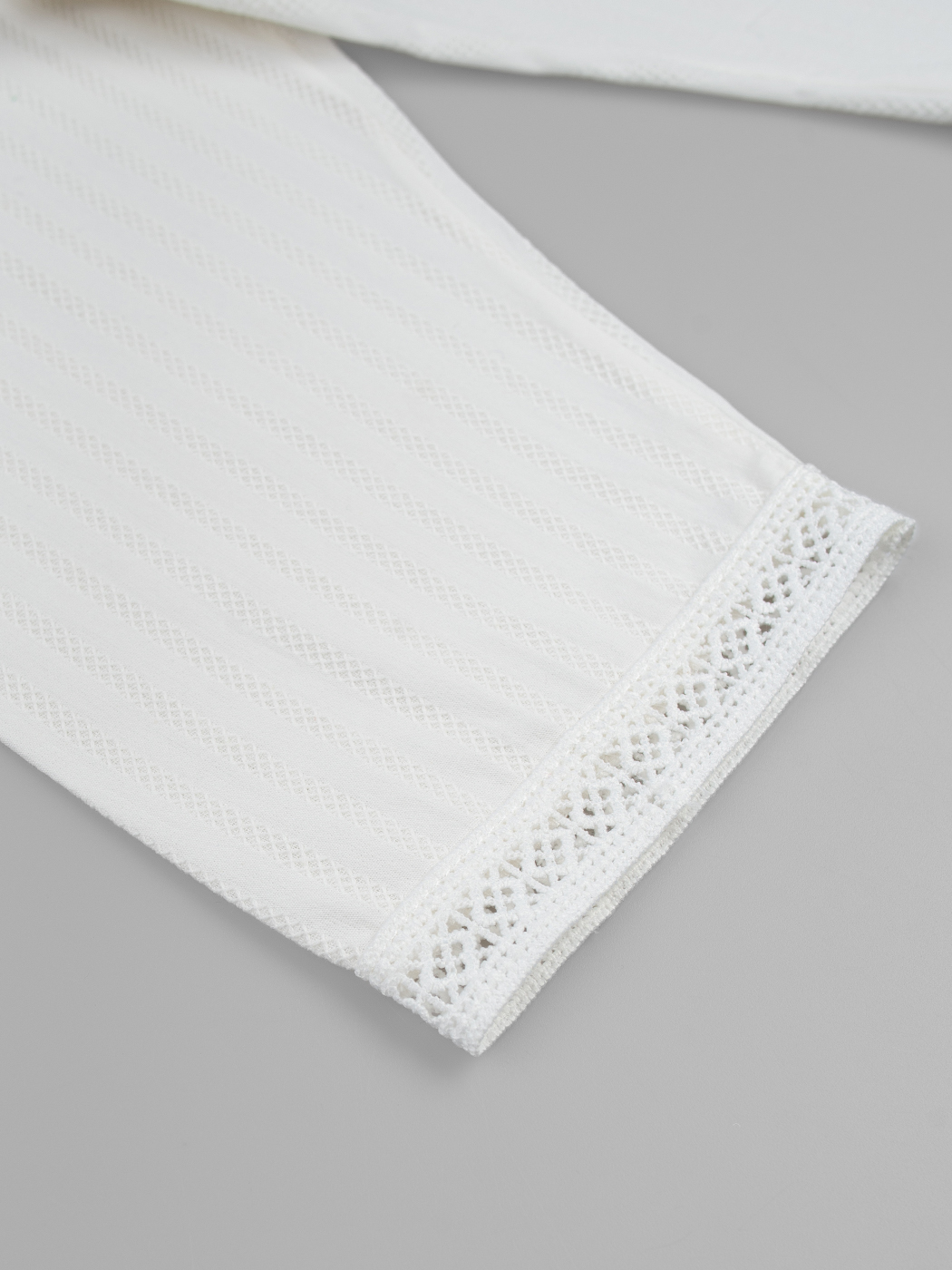 Крестильный комплект LEO 7005А_молочный - фото 13