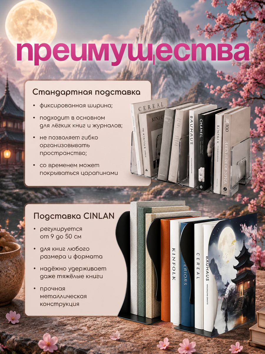 Подставка для книг CINLANKIDS - фото 8
