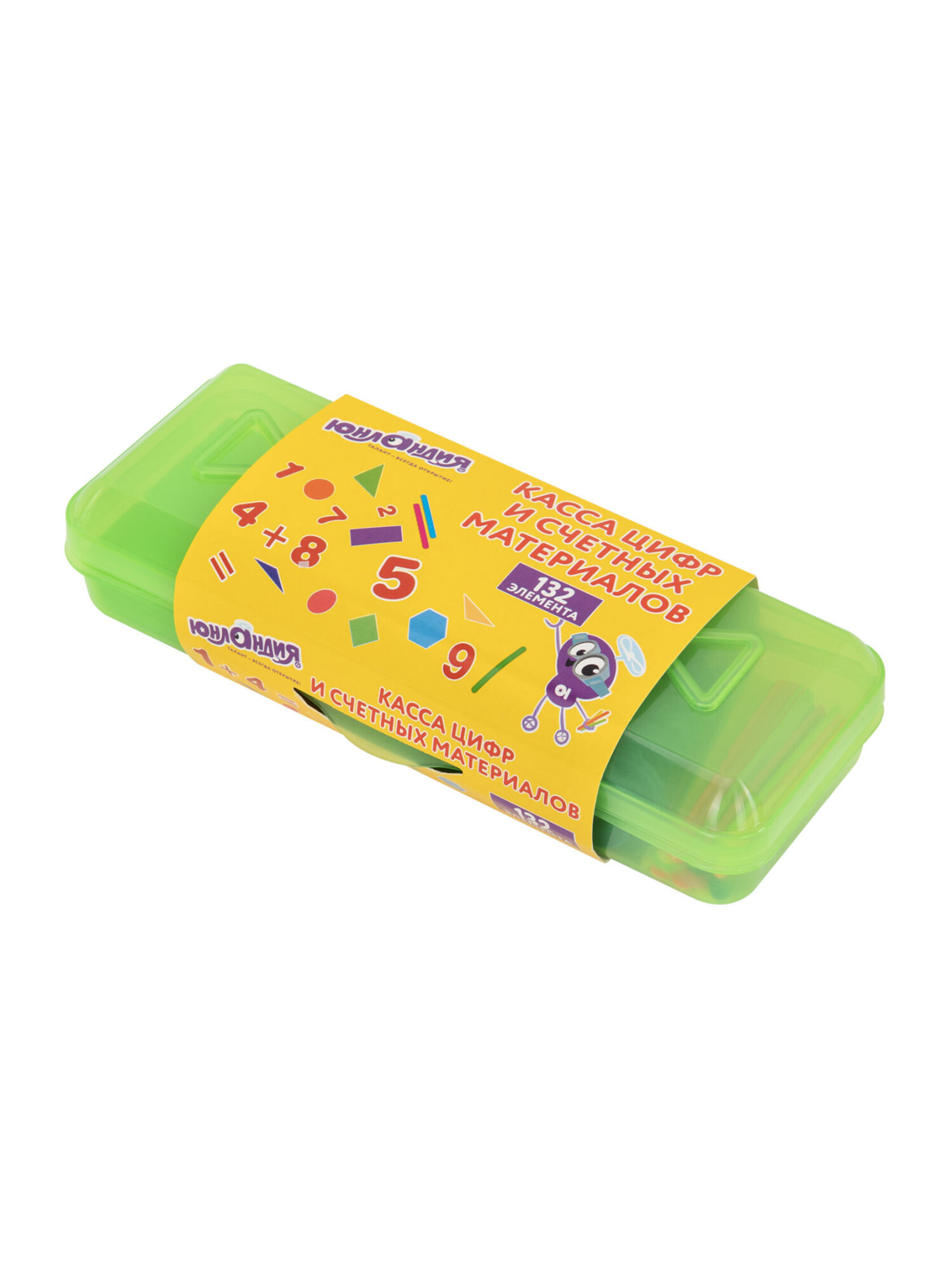 Счетный материал Юнландия фигурки и палочки 132 шт. - фото 9