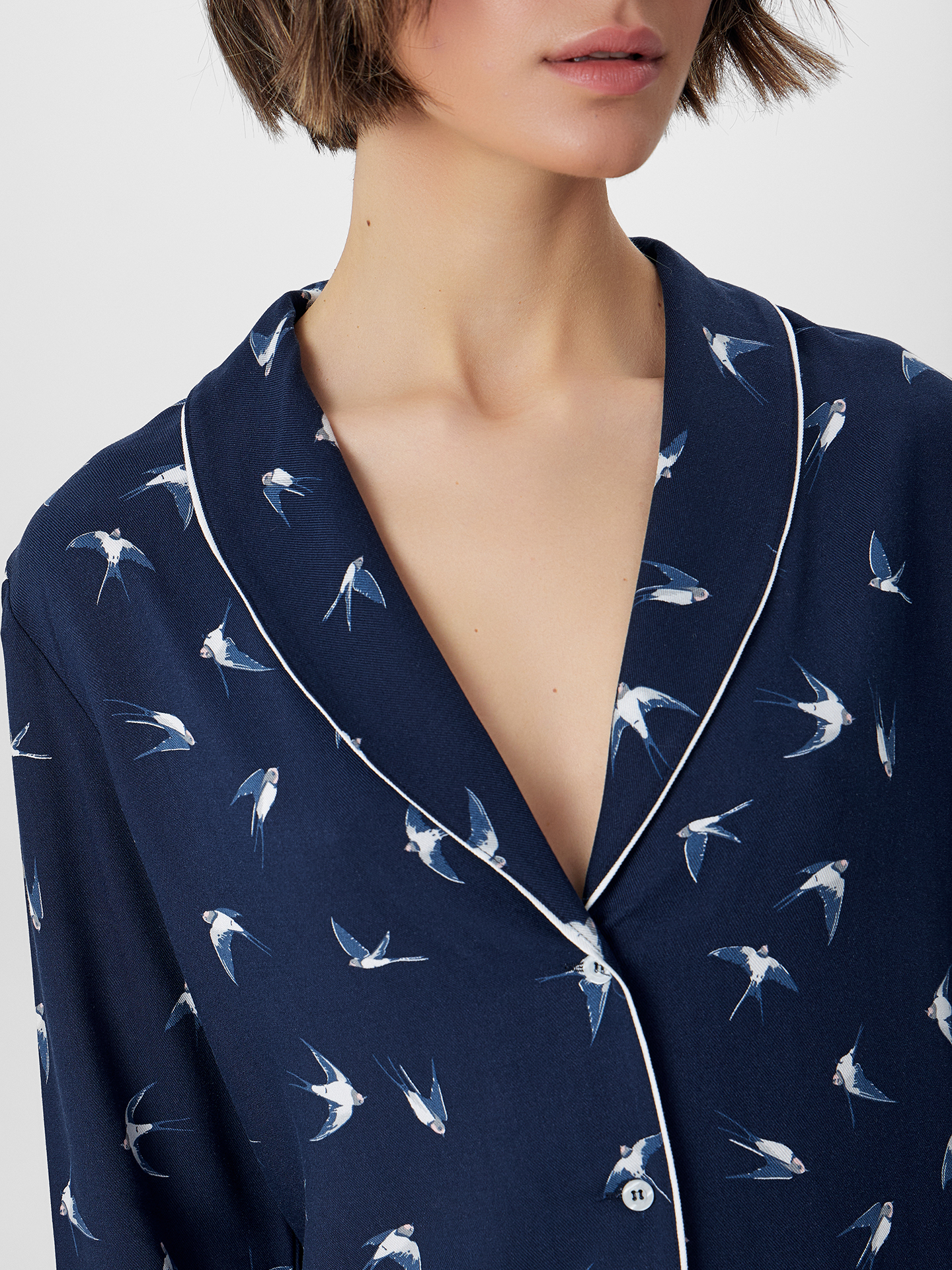 Пижама Mark Formelle (Марк Формэль) 592314/ласточки на синем - фото 5