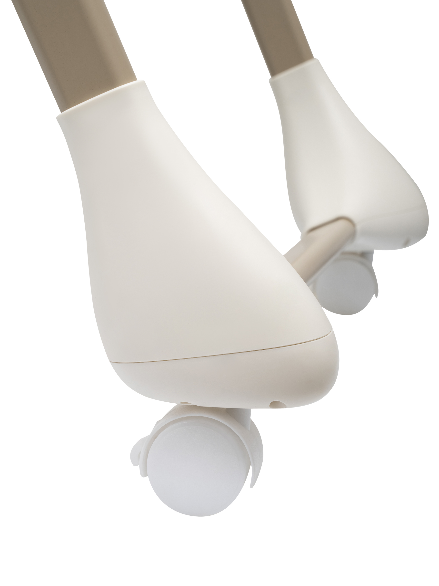 Стульчик для кормления JOVOLA Muza с функцией электрокачели серый - фото 17