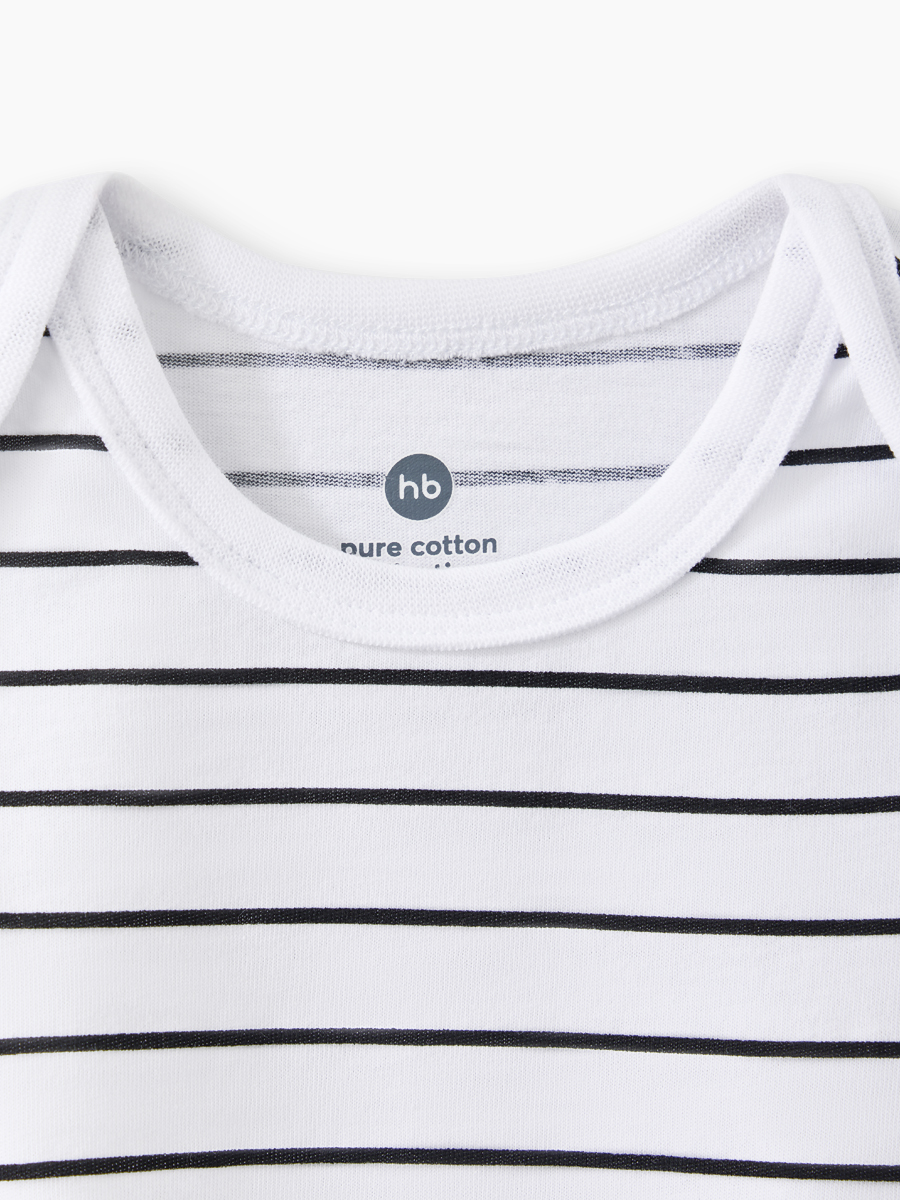 Боди 2 шт Happy Baby 90154-0_black-white - фото 17