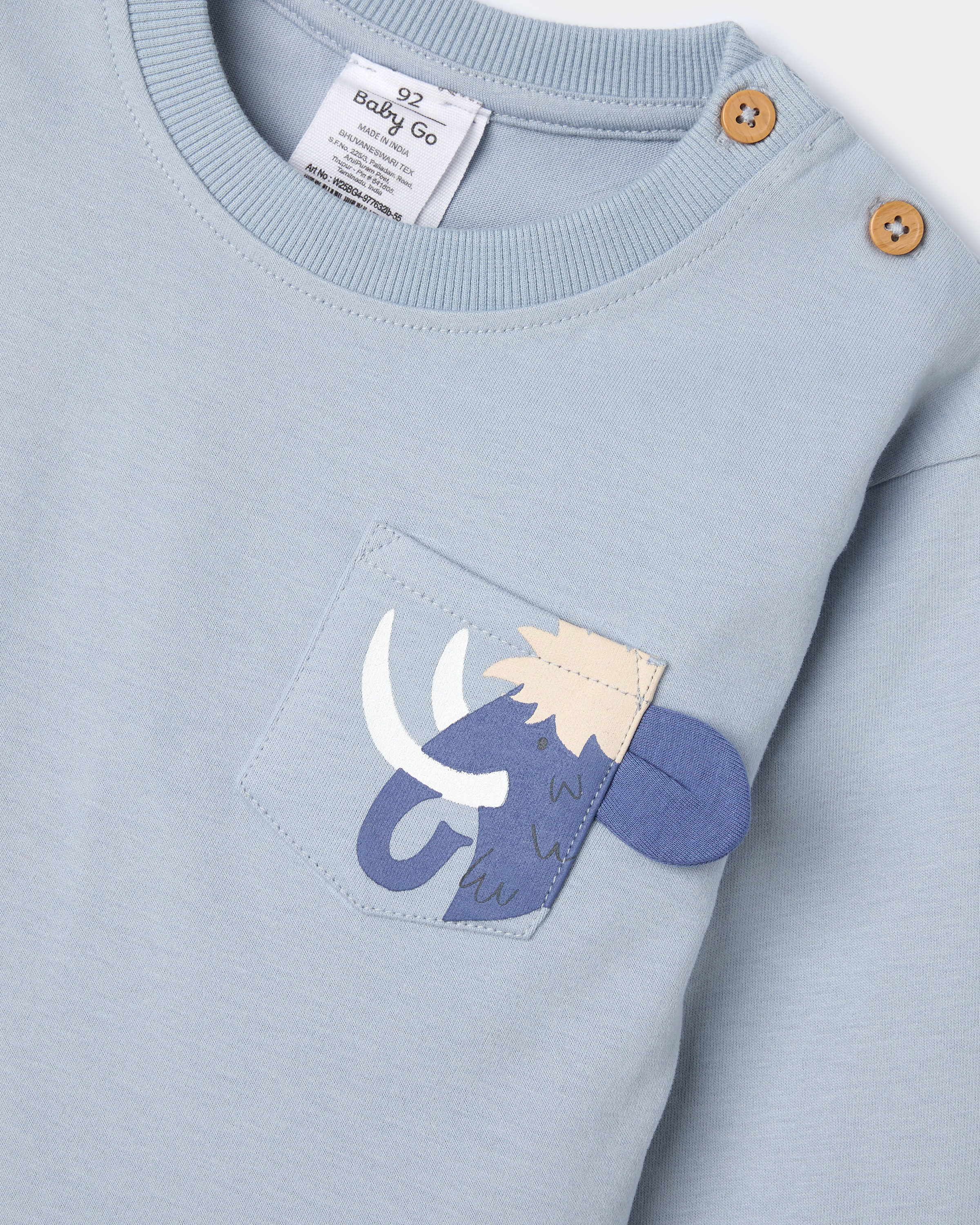 Лонгслив BabyGо W25BG4-977632ib-55 - фото 4