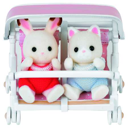 Игровой набор Sylvanian Families Коляска для двойни