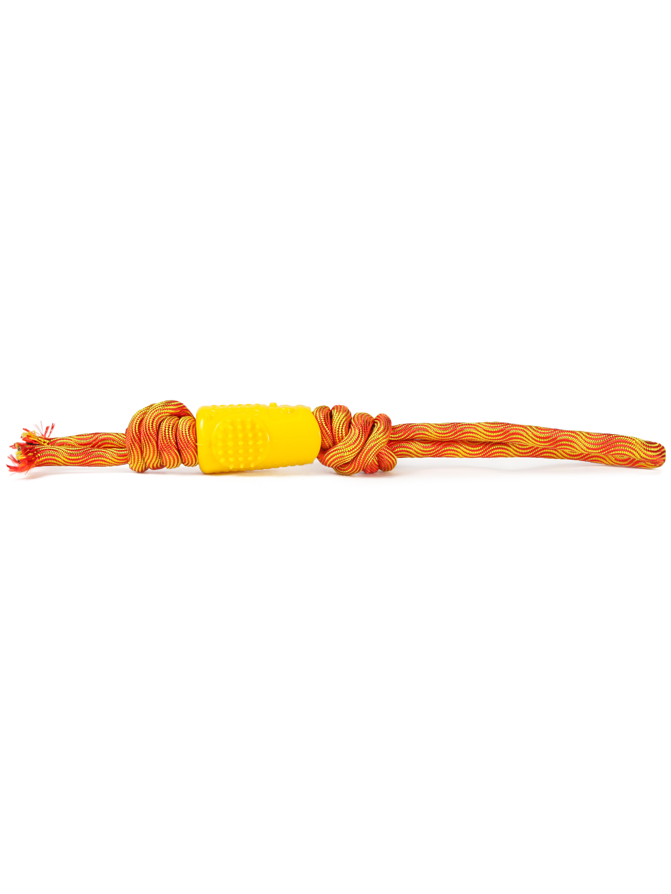 Игрушка для собак Barbaks Канатик Совунья с игрушкой ТПР 36см - фото 6