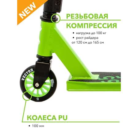 Трюковой самокат SCOOTER двухколесный