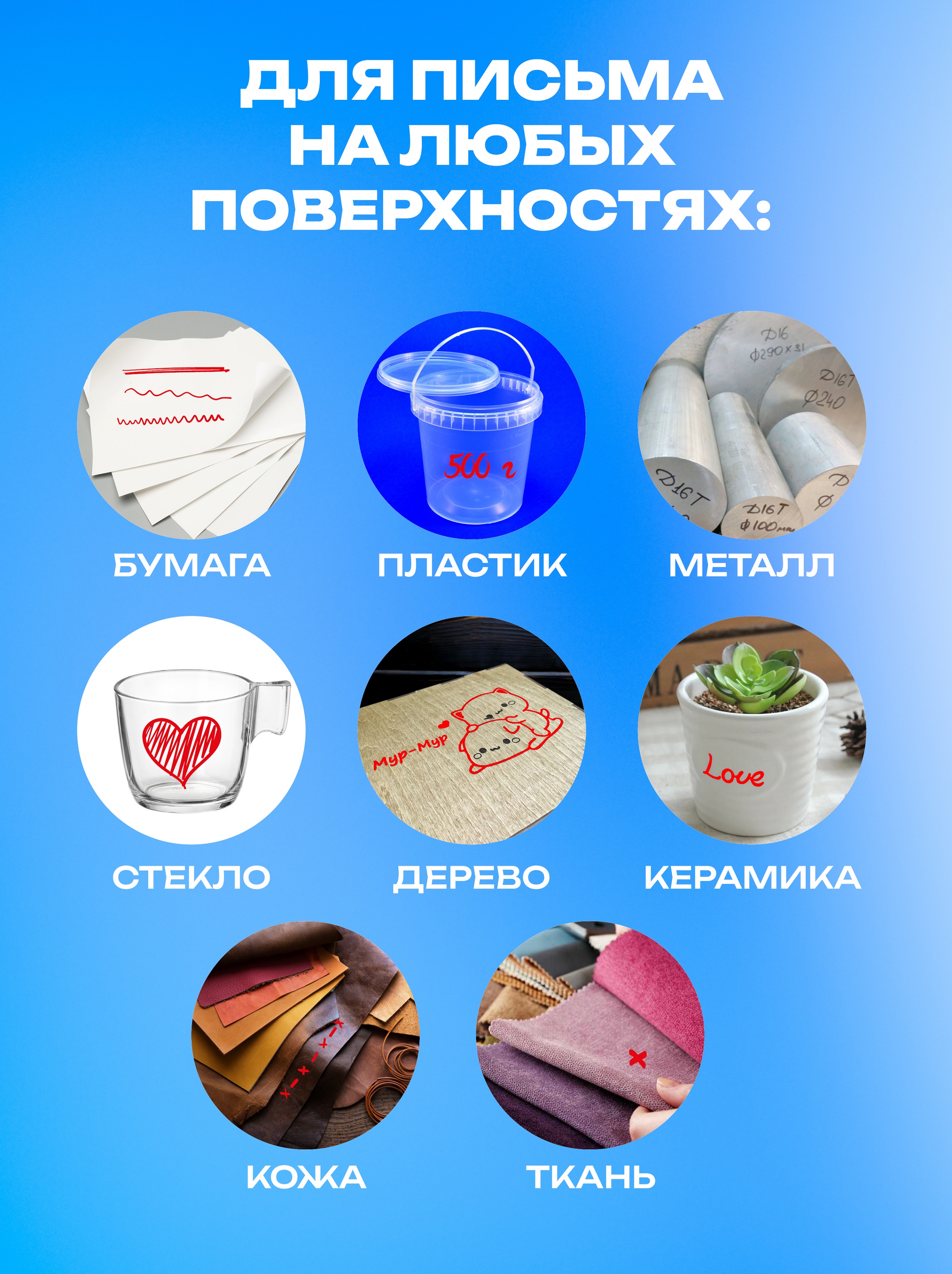 Маркеры WORKMATE 12 цв. - фото 6
