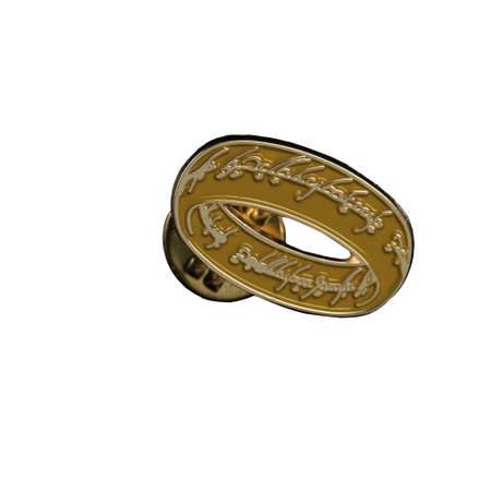Набор значков The Lord of the Rings Elven Leaf and One Ring