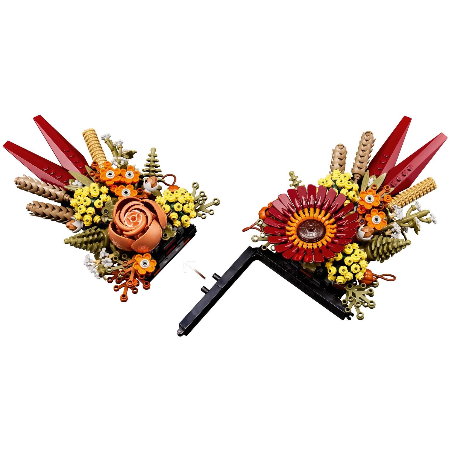 Конструктор LEGO Icons Dried Flower Centerpiece блочный - фото 4