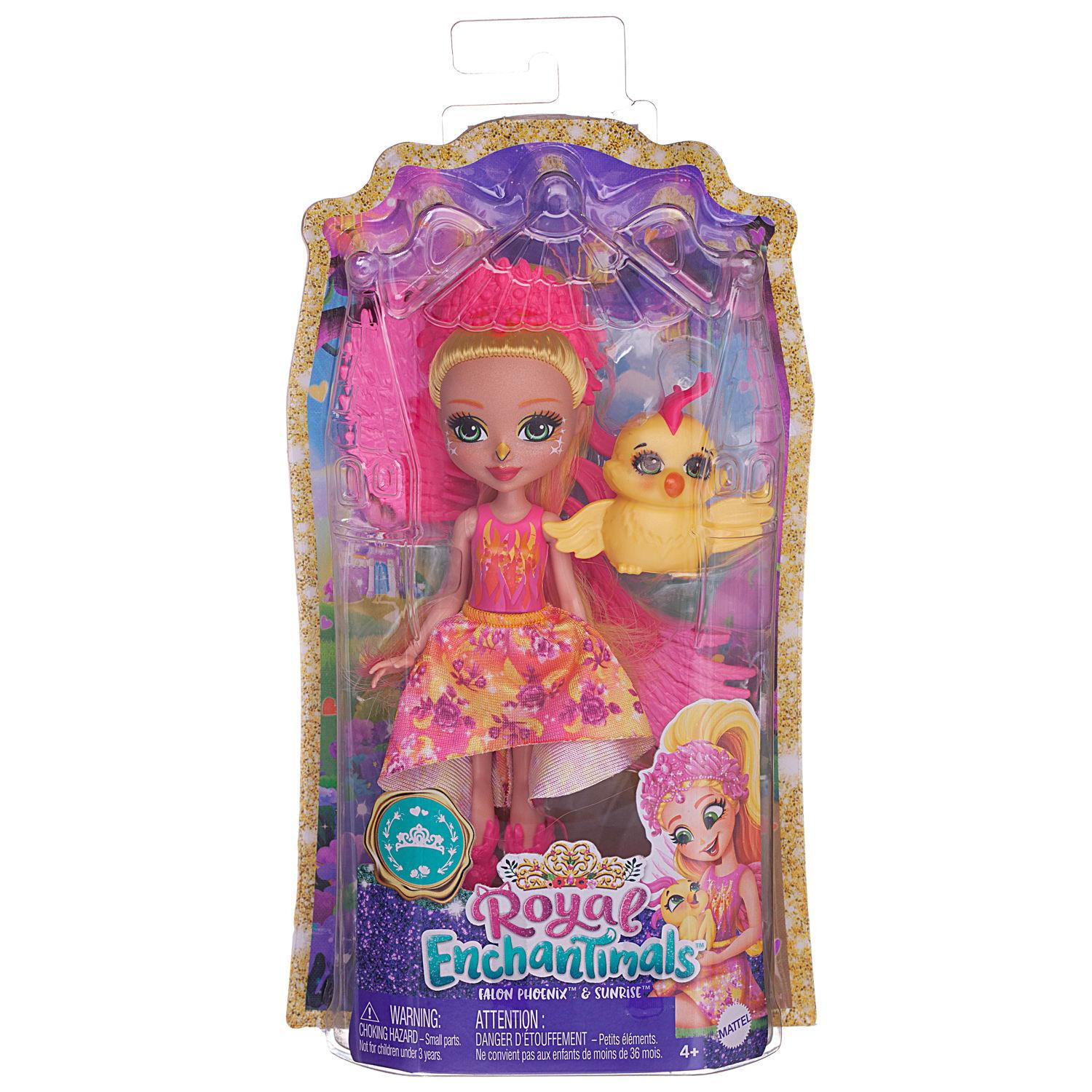 Кукла мини Mattel Enchantimals FNH22/Феникс - фото 1