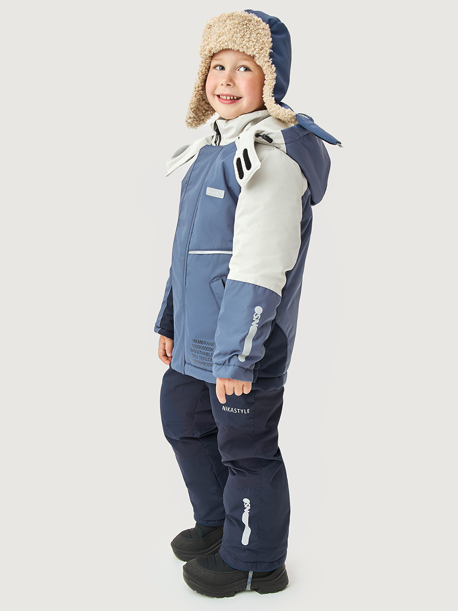 Костюм NIKASTYLE 7з5325 деним/неви - фото 4