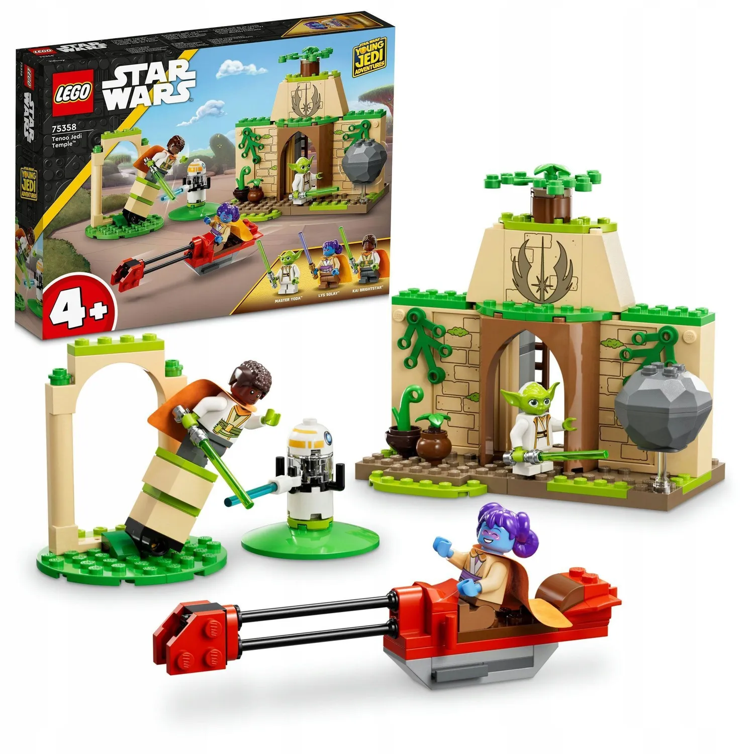 Конструктор LEGO Star Wars 75358 105 дет. - фото 3