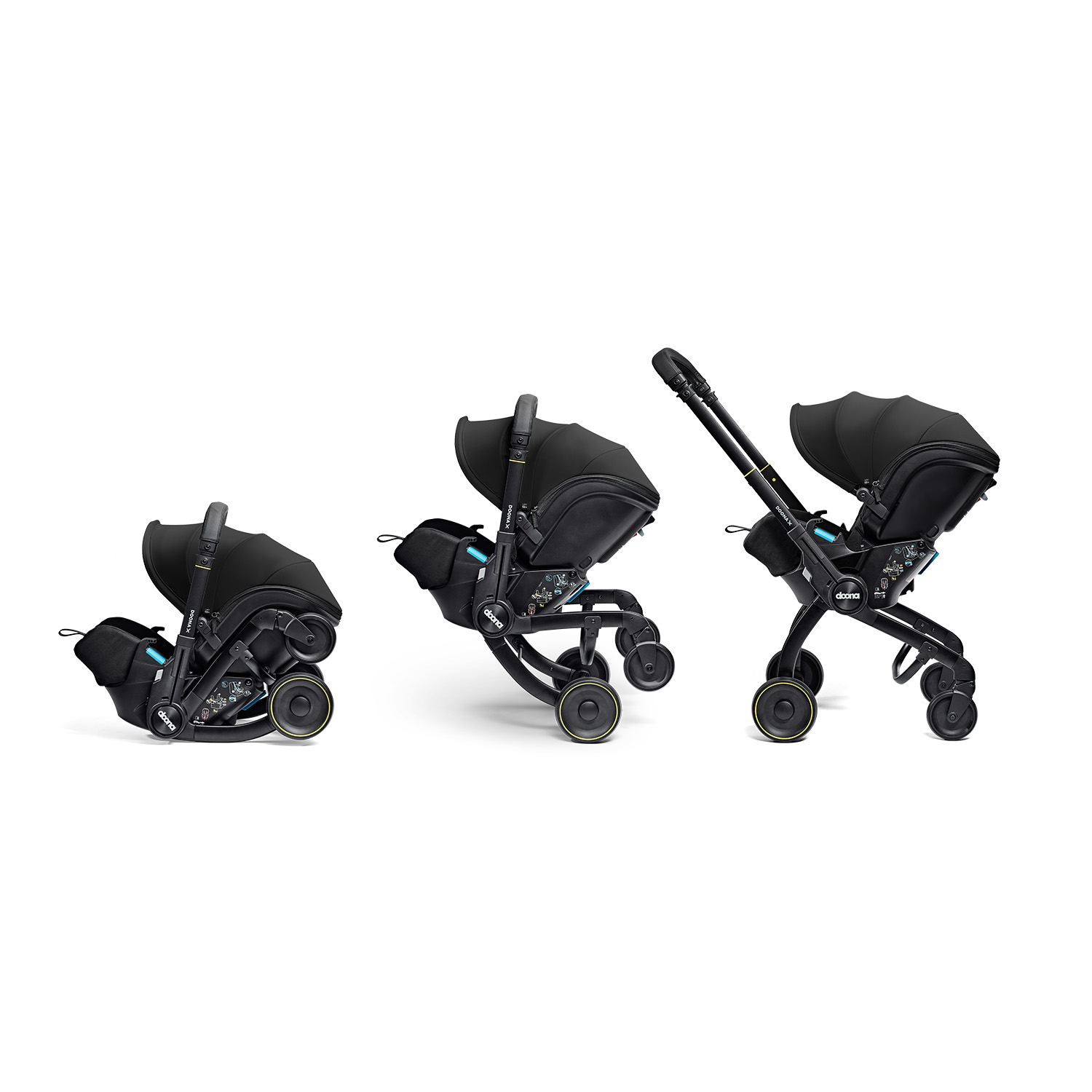 Автокресло Doona X Nitro Black Isofix 0 (0 -13 кг) - фото 27