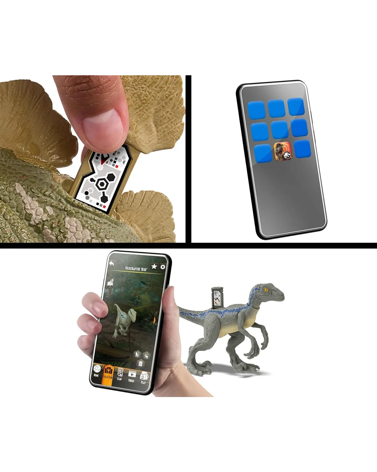 Фигурка Jurassic World Jurassic Park Цератозухопс со звуком - фото 5