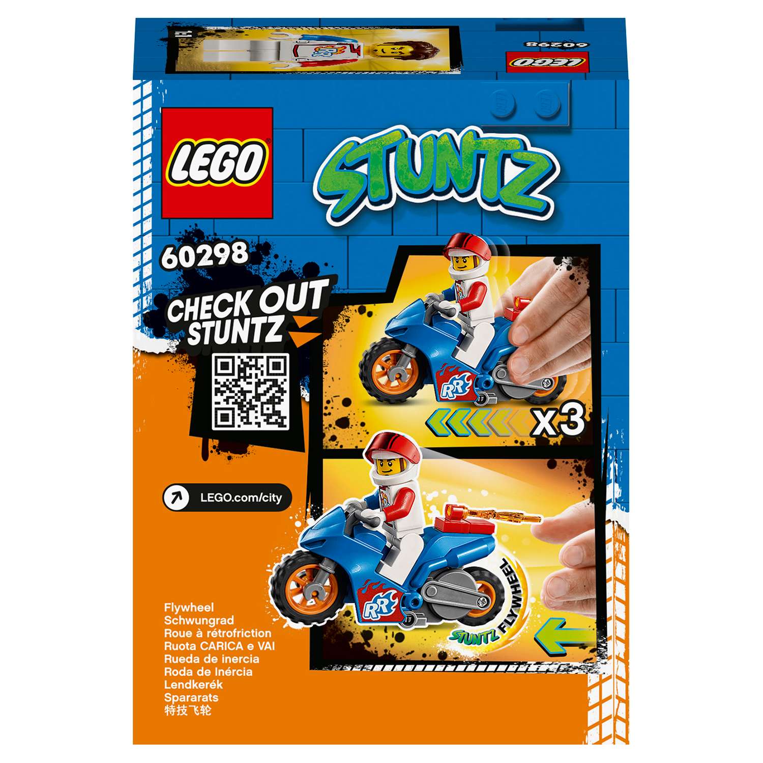 Конструктор LEGO City Rocket Stunt Bike блочный - фото 3