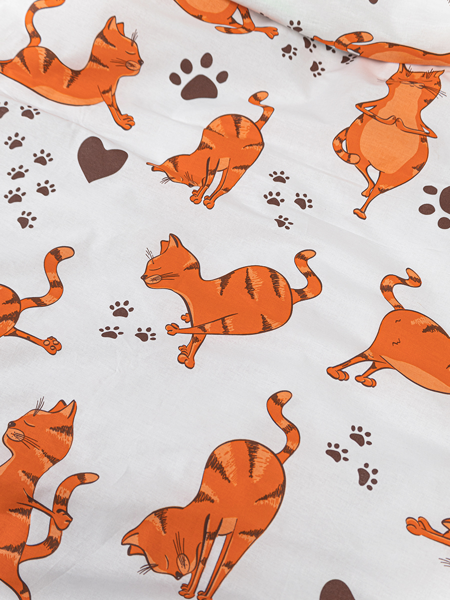 Комплект постельного белья BRAVO Котойога двуспальный 4 предм. - фото 8