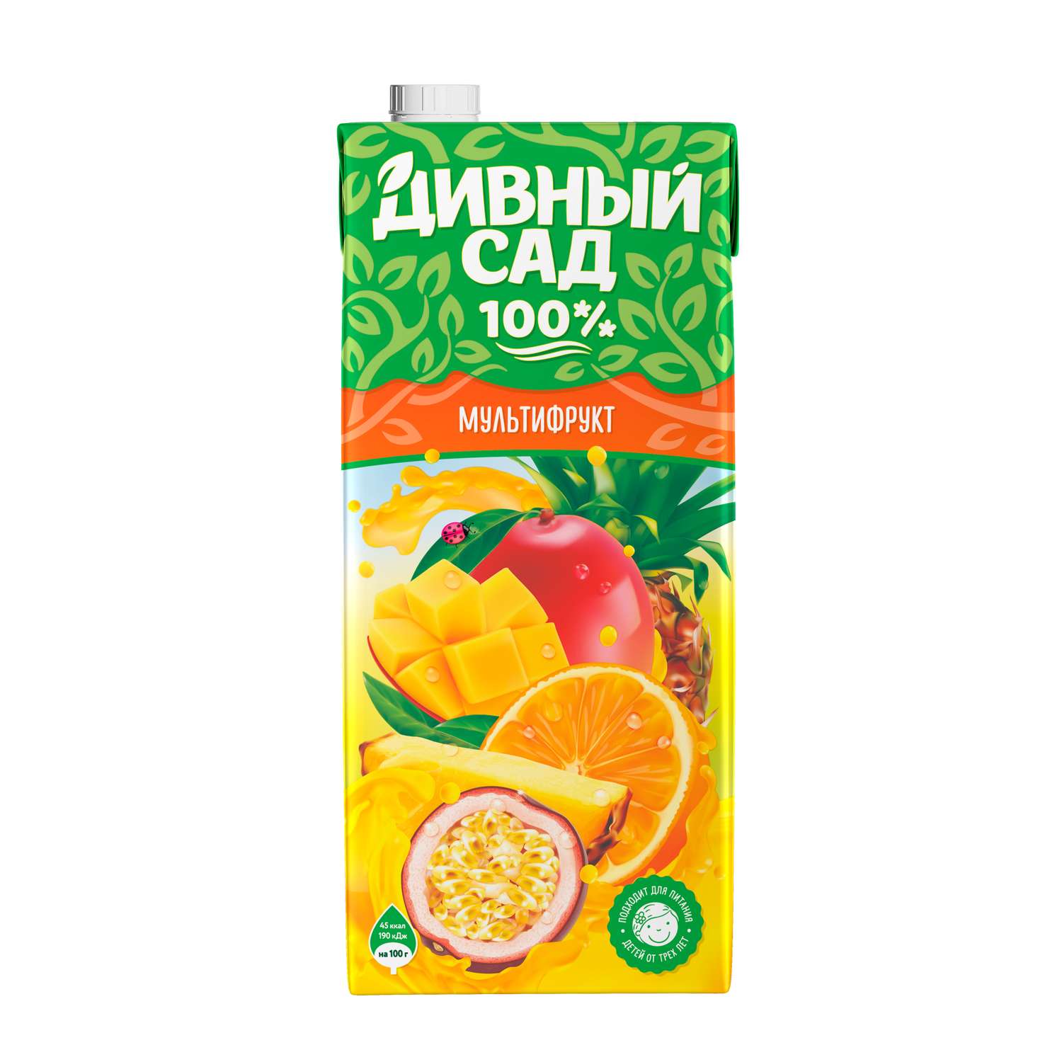 Нектар Дивный сад Мультифрукт с 3 лет 0.95 л - фото 3