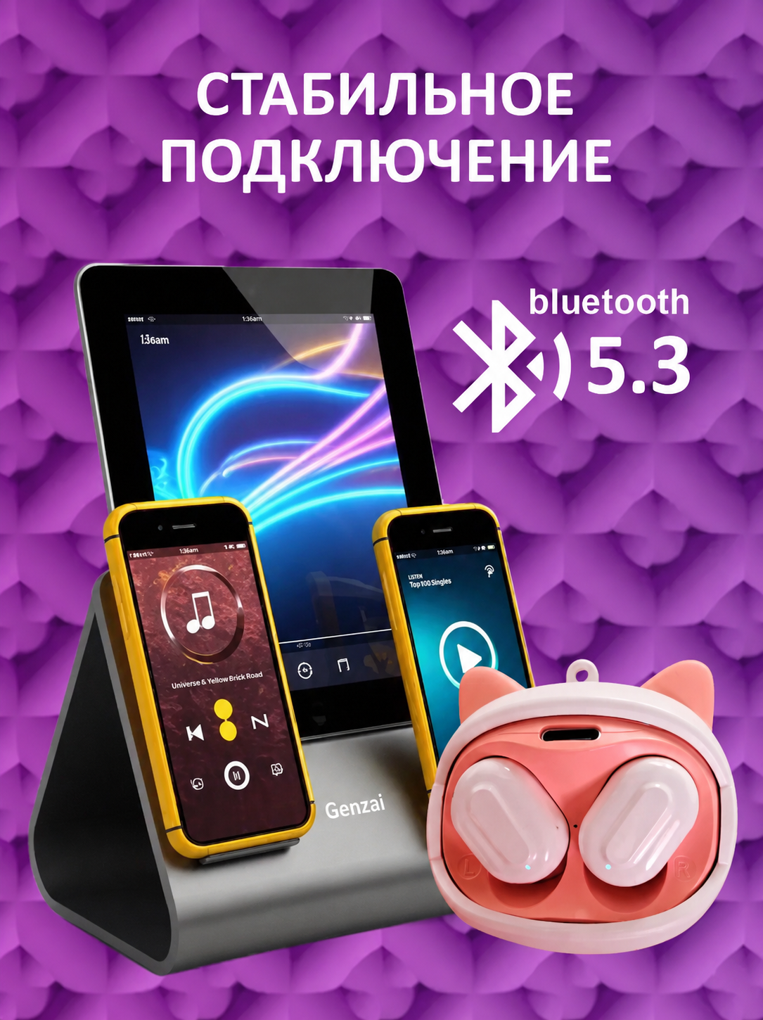 Наушники TWS Genzai TWS - фото 5