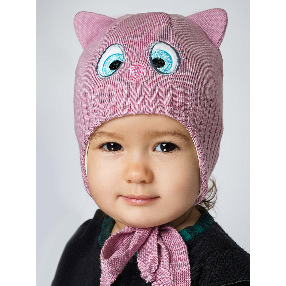 Шапка ПриКиндер D3-1952 Цвет: Розовый - фото 1