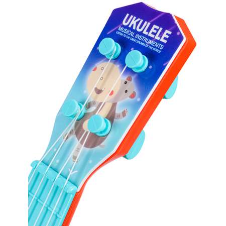 Игрушка музыкальная Рыжий кот гитара
