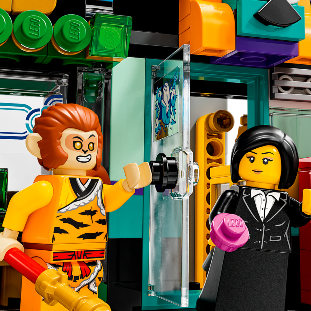 Конструктор LEGO Monkie kid 5-летие Мегаполиса 80054 962 дет. - фото 4