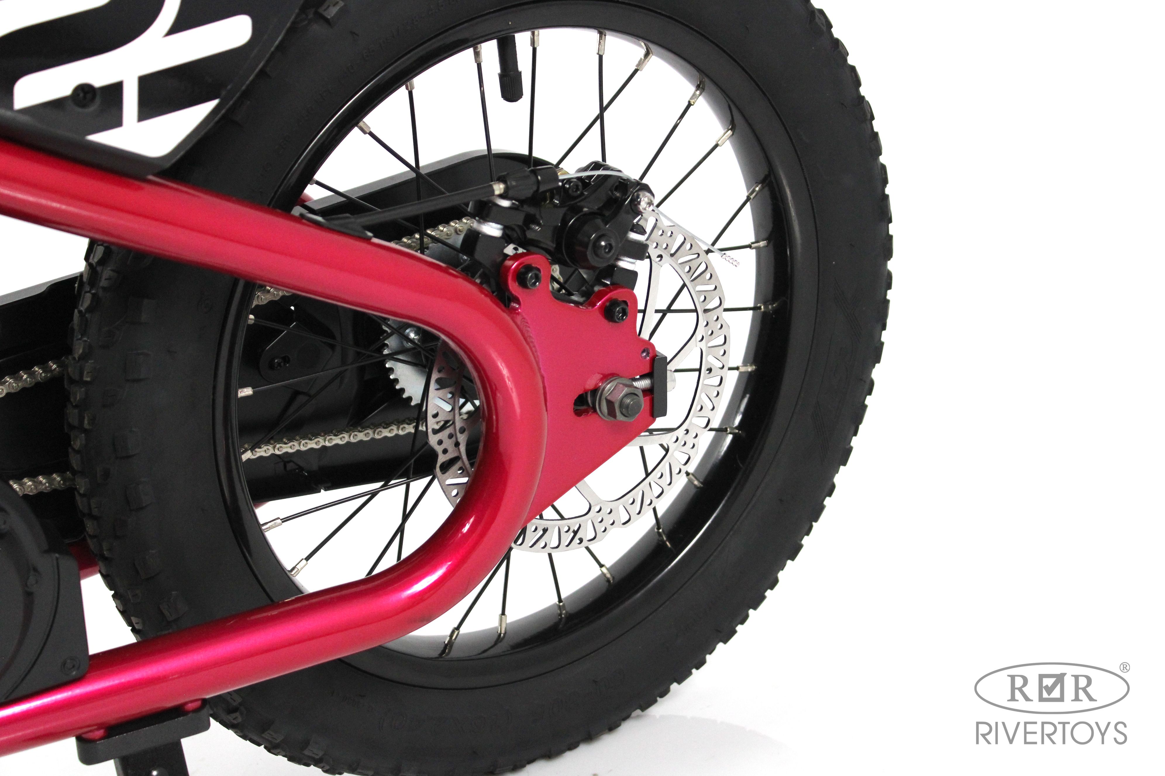 Электромотоцикл RIVERTOYS A001AA-MOTO-VIOLET - фото 15