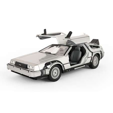 Автомобиль Welly DeLorean Назад в будущее 1:24