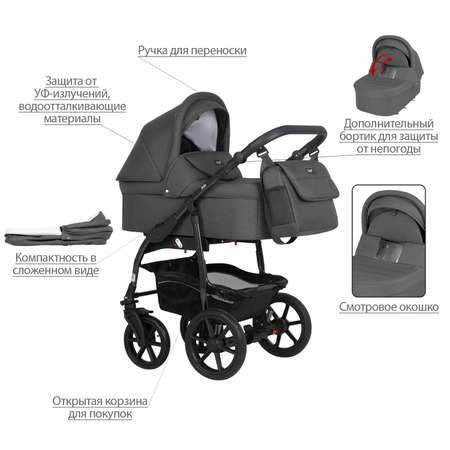 Коляска 2в1 Kitelli Bello