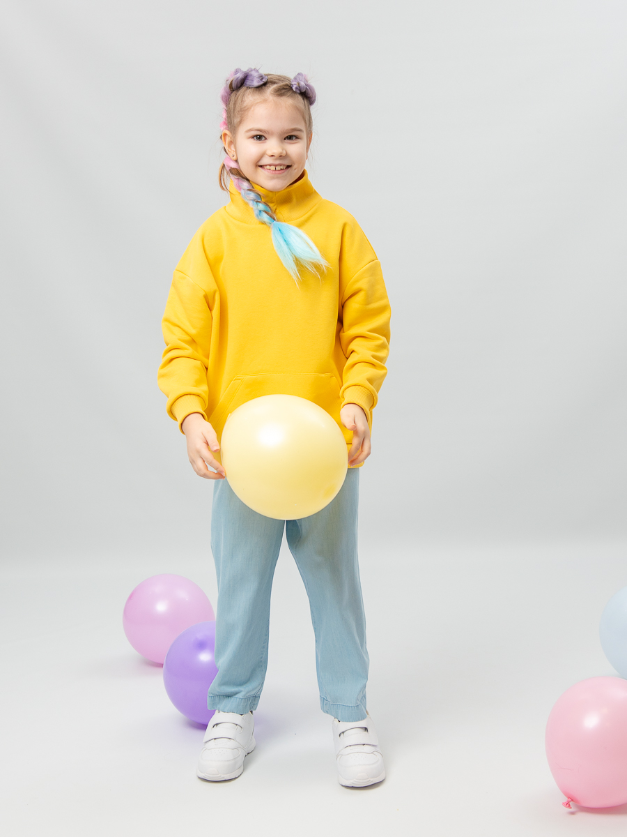 Свитшот MiloTa ТФ04/желтый - фото 6