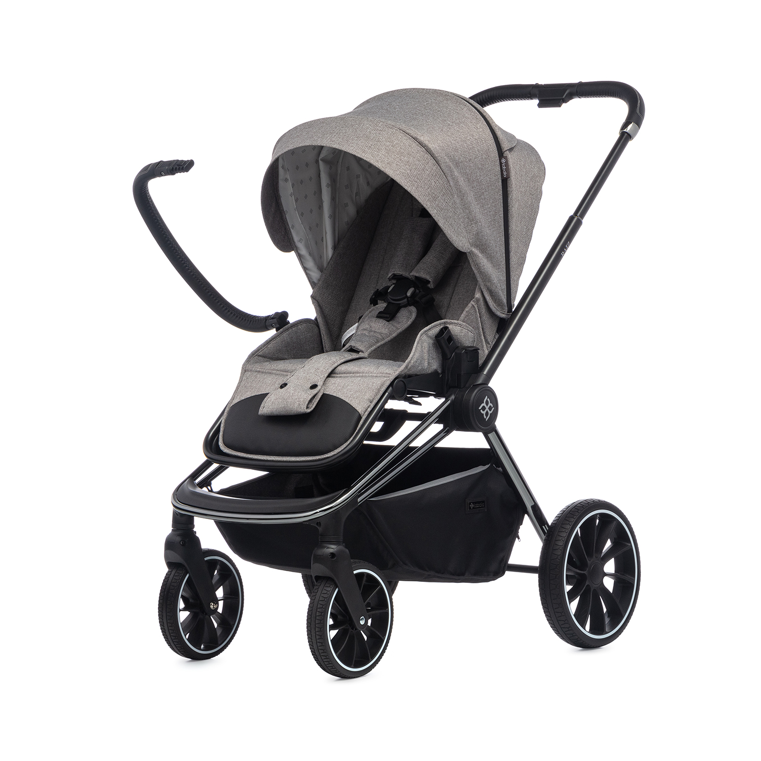 Коляска 2в1 Labala Raiz Light grey - фото 10