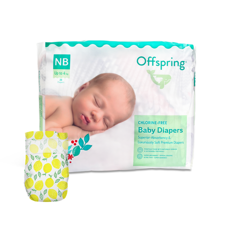 Подгузники Offspring 0 (2-4 кг) 26 шт.