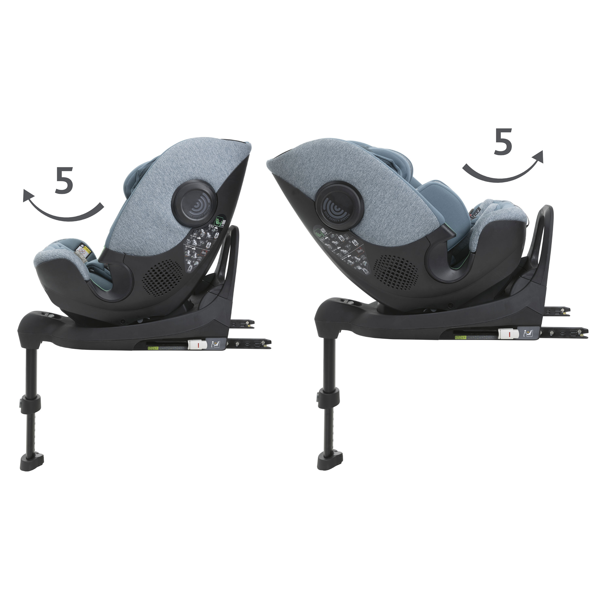 Автокресло Chicco Bi-Seat Air Isofix 0+/1/2/3 (0-36 кг) - фото 16