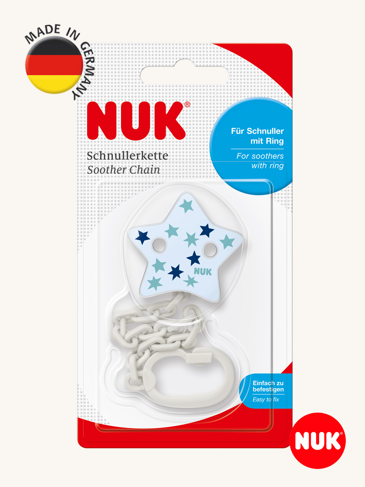 Клипса для пустышки Nuk - фото 1
