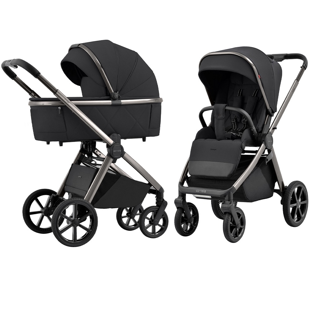 Коляска 2в1 Carrello Omega CRL-6530 черный - фото 1