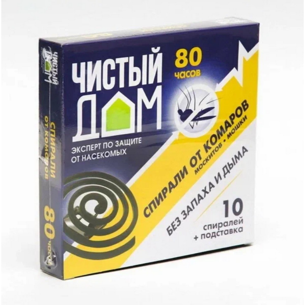 Спирали от комаров Чистый дом ароматизированные 10 шт - фото 2