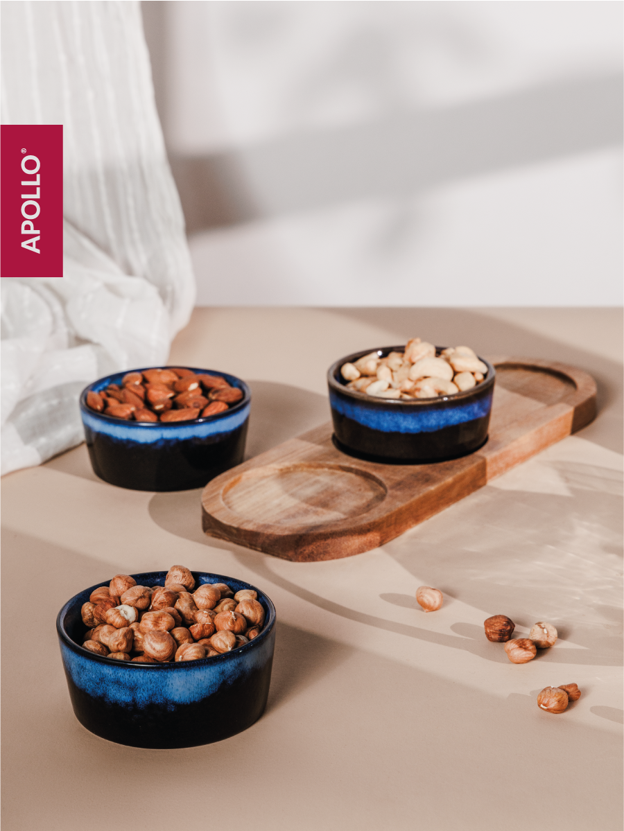 Менажница с подставкой APOLLO 3 предмета - фото 1