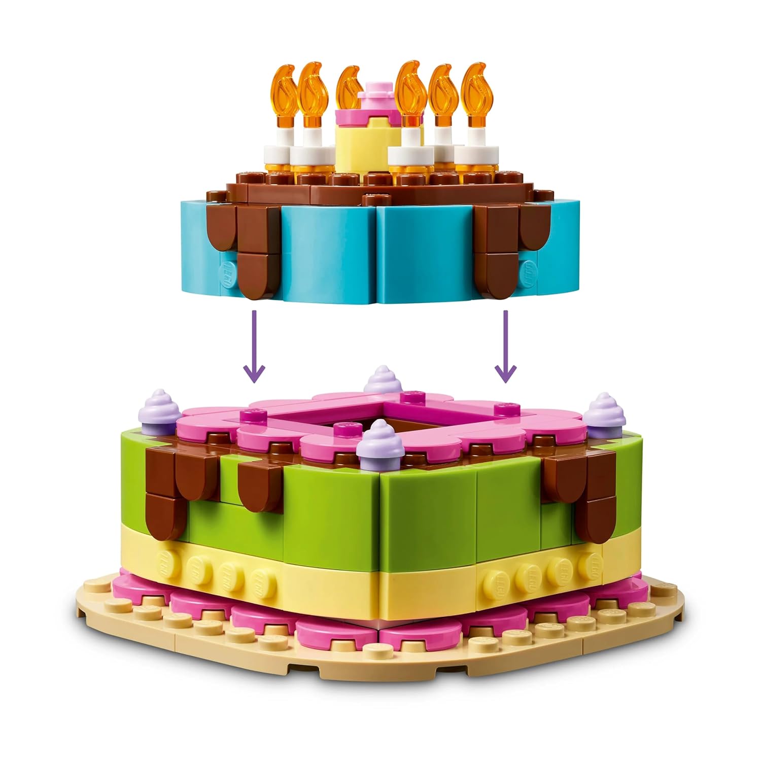 Конструктор LEGO Creator Торта на день рождение 219 дет. - фото 5