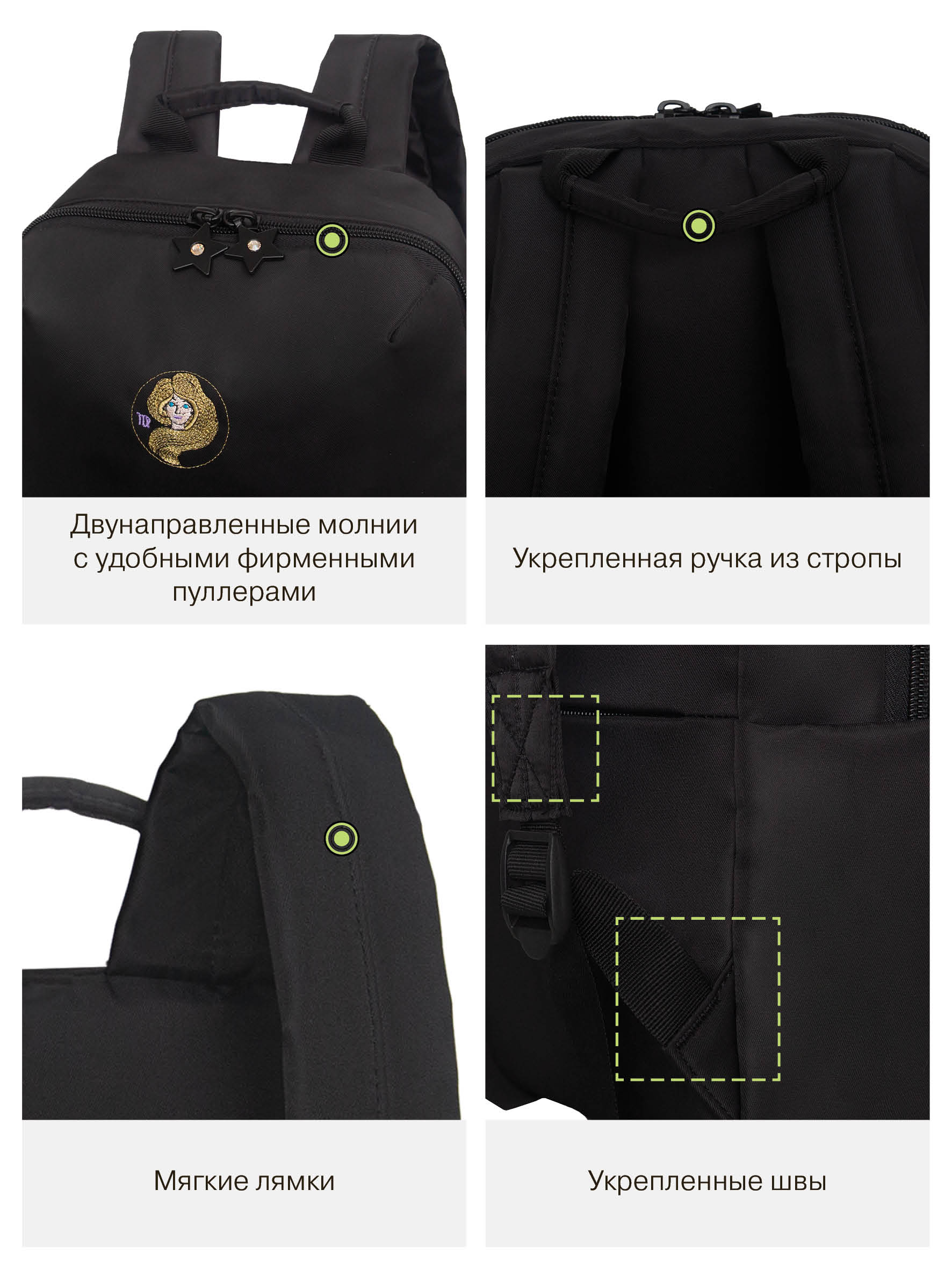 Рюкзак Grizzly Дева - фото 10