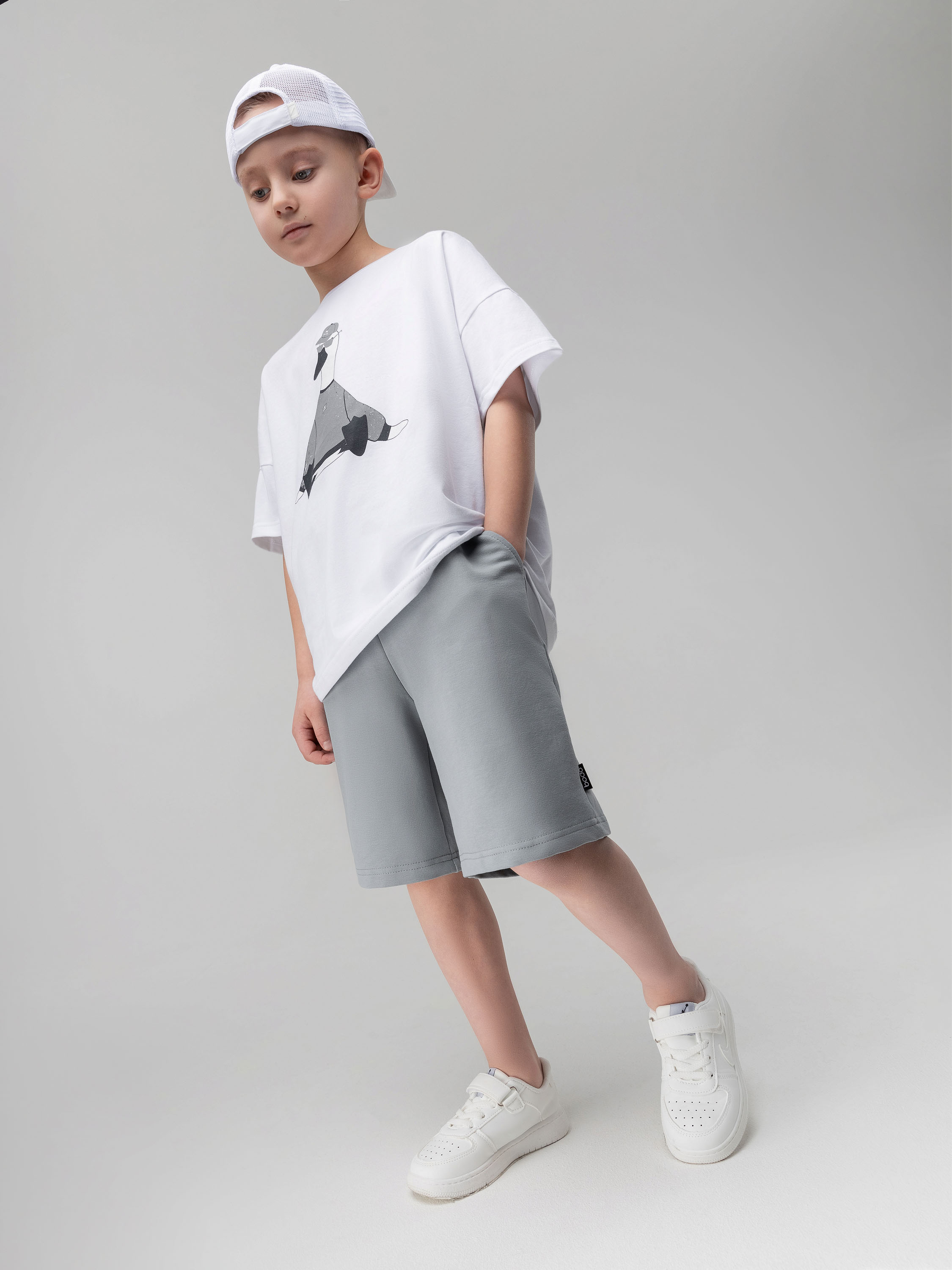 Шорты Bodo 8-88МU_серый - фото 3