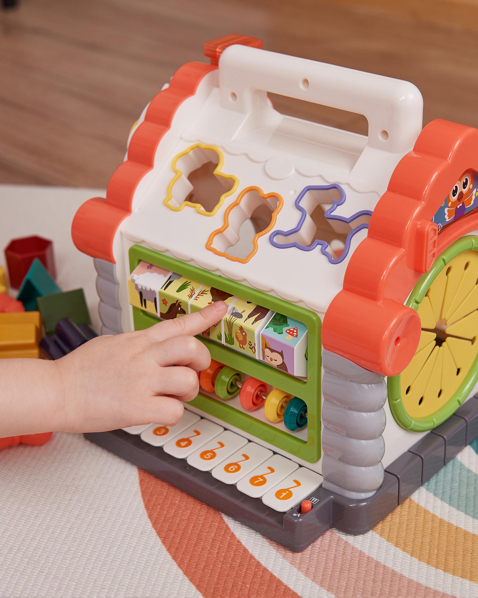 Игрушка BabyGo развивающий центр Домик - фото 3