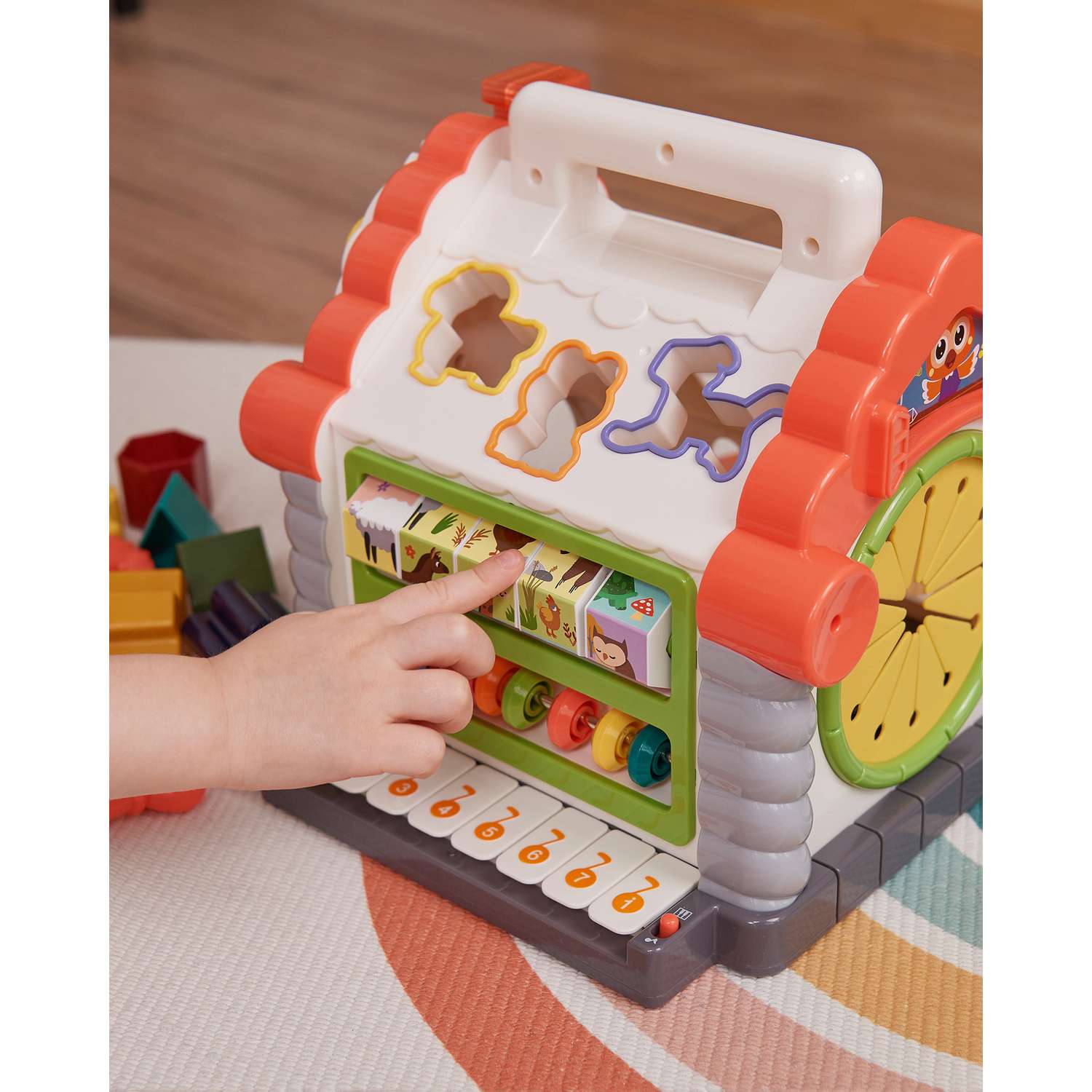Игрушка BabyGo развивающий центр Домик - фото 3