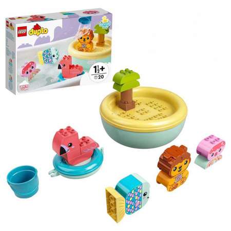Конструктор LEGO DUPLO Плавучий остров для зверей 20 дет.