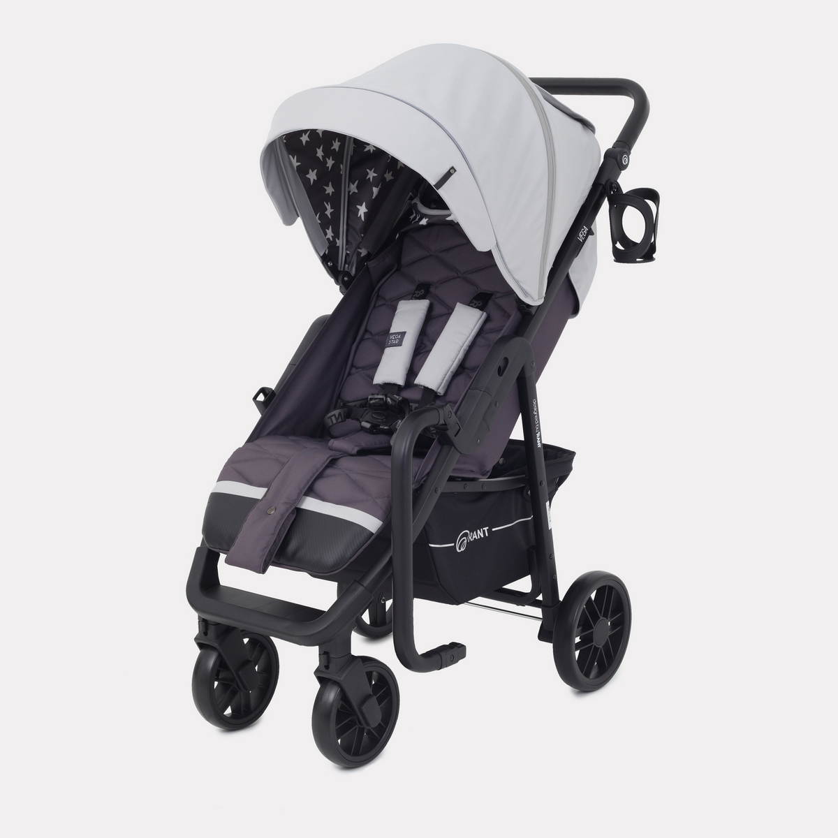 Коляска прогулочная Rant серый - фото 13