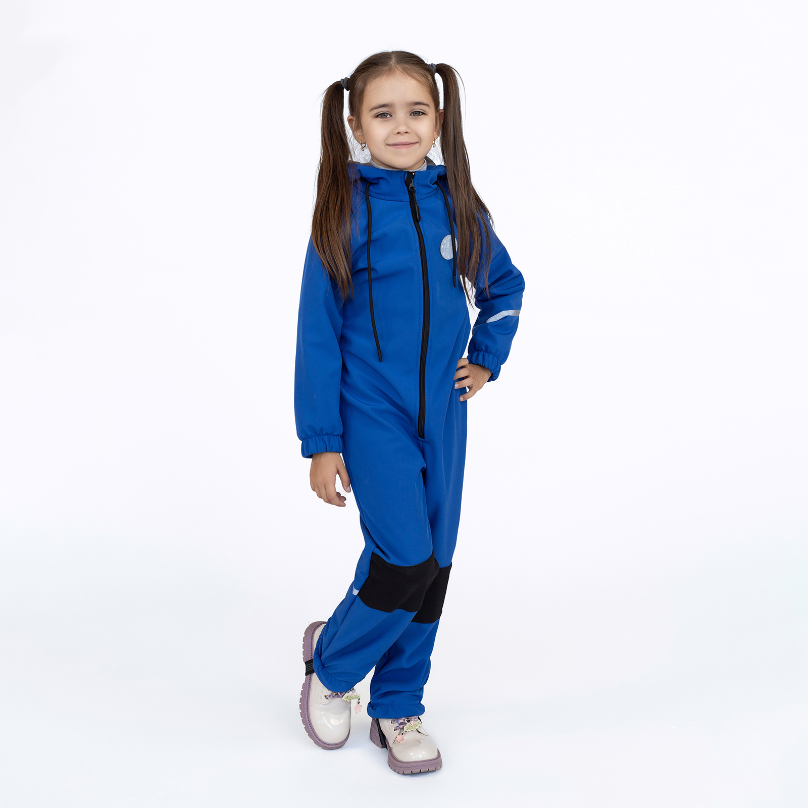 Комбинезон софтшелл Arctic kids 30-043 василек - фото 20
